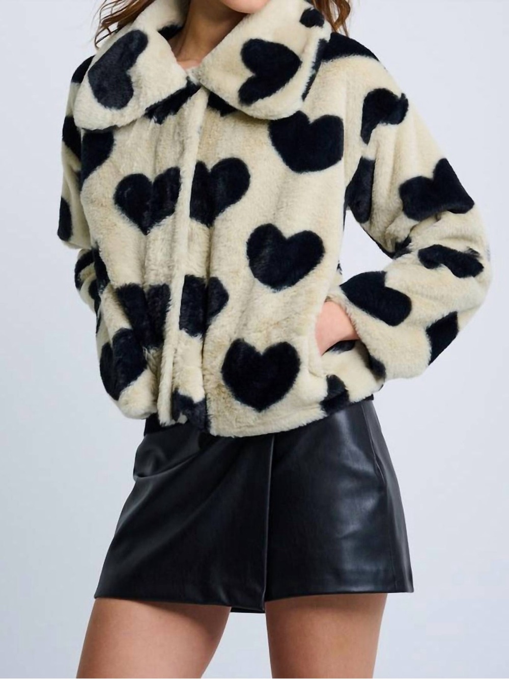LISA TODD Love Shag Faux Fur Jacket - Picture 8 of 12